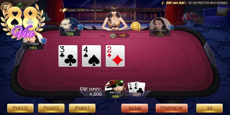 Chú ý đến các thứ hạng trong game bài