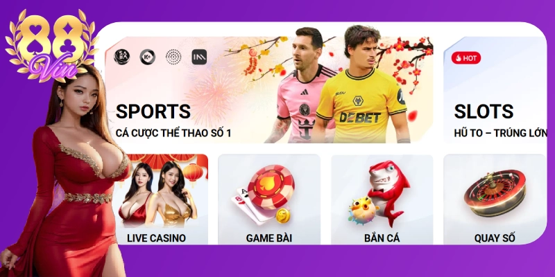 Cổng game 88vin uy tín xanh chín bậc nhất thị trường