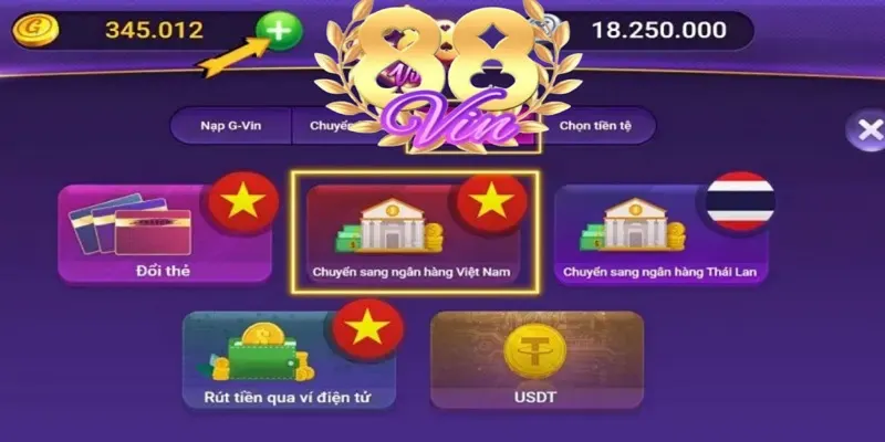 Một số câu hỏi khi giao dịch rút tiền tại 88VIN