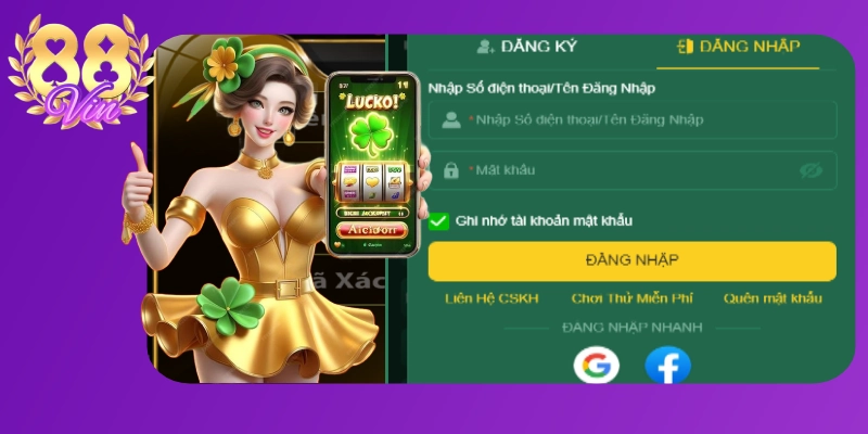 Tải app 88vin sau đó đăng nhập bình thường