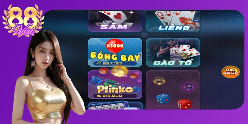 Trang chủ 88vin thiết kế đẹp mắt, đồ họa và âm thanh sinh động