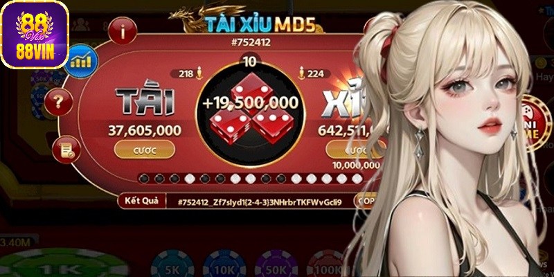 suc hap dan cua tro choi tai xiu md5 Sức hấp dẫn của trò chơi tài xỉu MD5